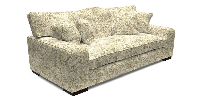 Richmond 3 Seater Sofa in Large Sussex Gingham Large Forest