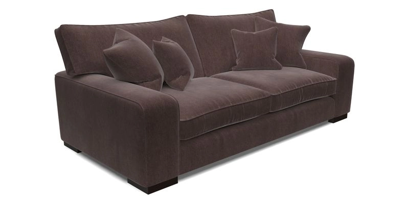 Richmond 3 Seater Sofa in Large Sussex Gingham Large Forest