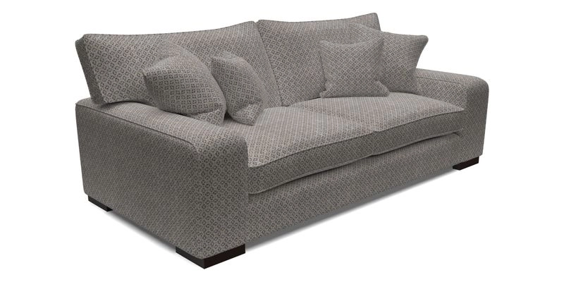 Richmond 3 Seater Sofa in Large Sussex Gingham Large Forest