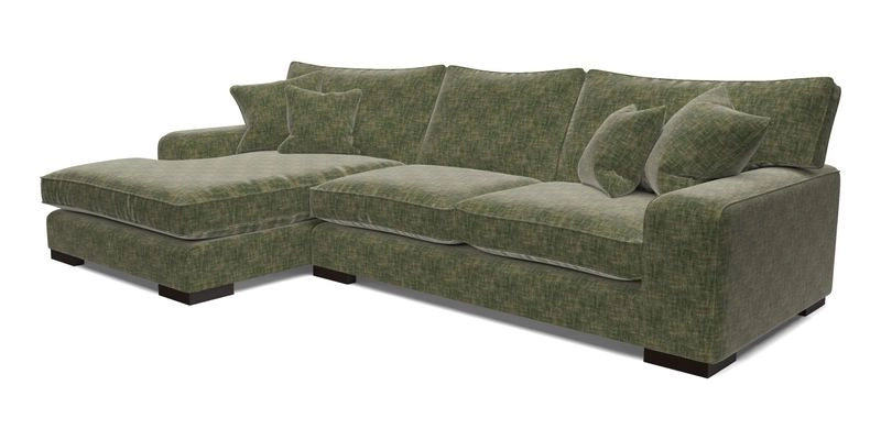 Richmond Chaise LHF  in Two Tone Plain Biscuit