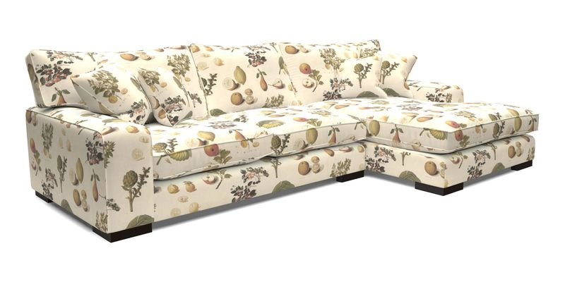 Richmond Chaise LHF  in Two Tone Plain Biscuit