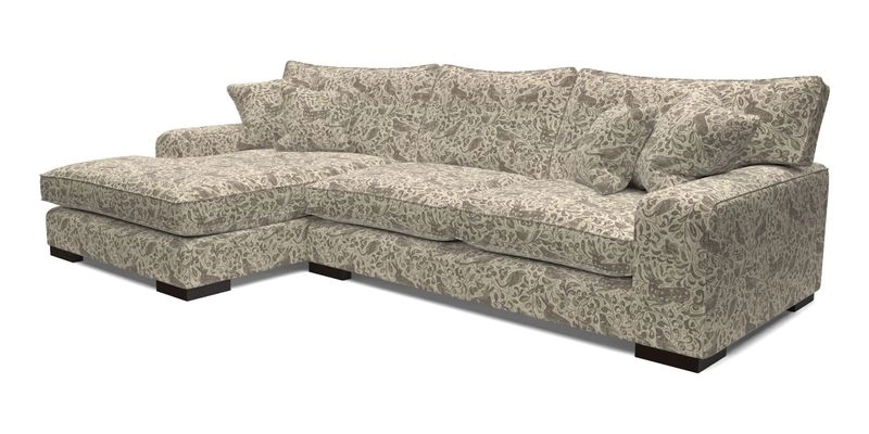 Richmond Chaise LHF  in Two Tone Plain Biscuit