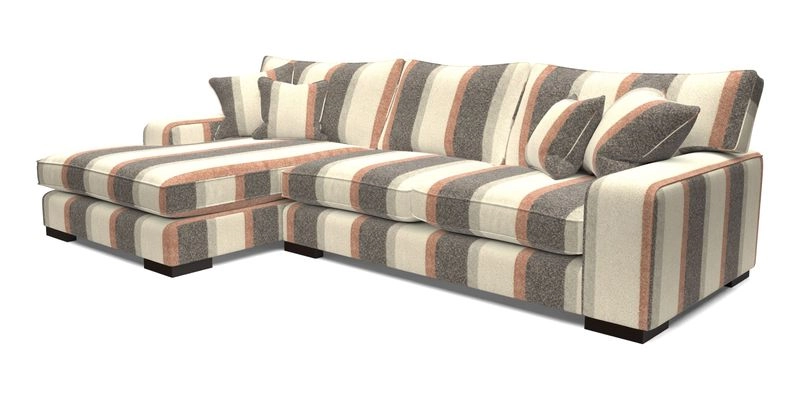 Richmond Chaise LHF  in Two Tone Plain Biscuit