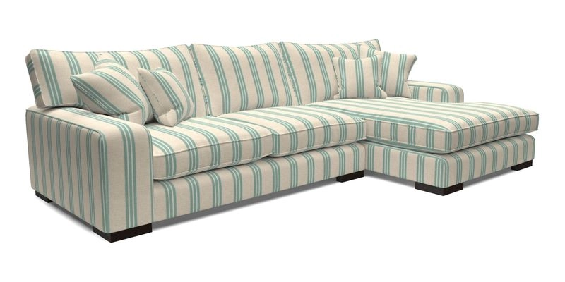 Richmond Chaise LHF  in Two Tone Plain Biscuit