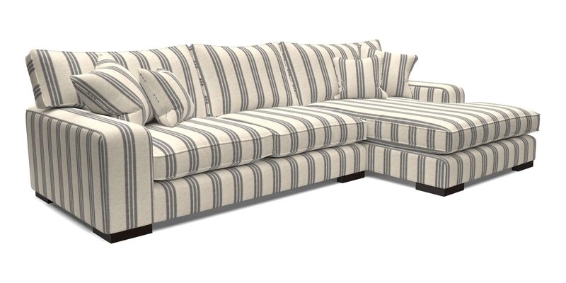 Richmond Chaise LHF  in Two Tone Plain Biscuit