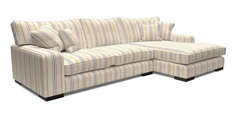 Richmond Chaise LHF  in Two Tone Plain Biscuit