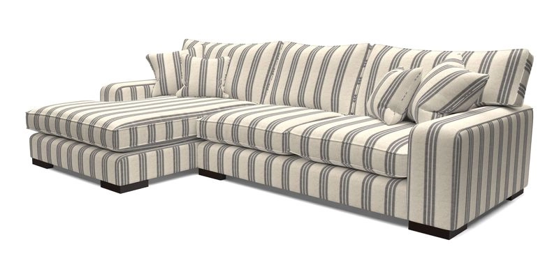 Richmond Chaise LHF  in Two Tone Plain Biscuit