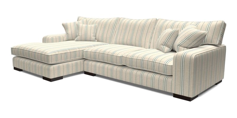 Richmond Chaise LHF  in Two Tone Plain Biscuit