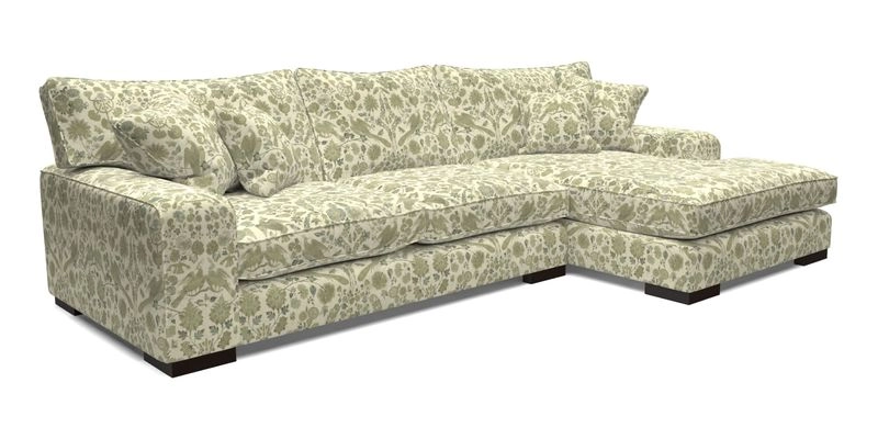 Richmond Chaise LHF  in Two Tone Plain Biscuit