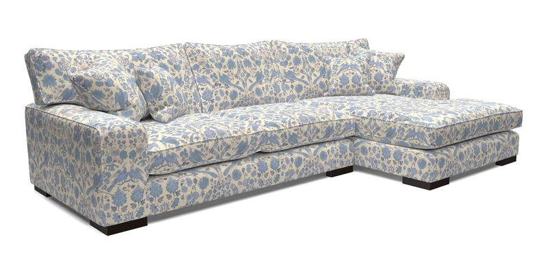 Richmond Chaise LHF  in Two Tone Plain Biscuit