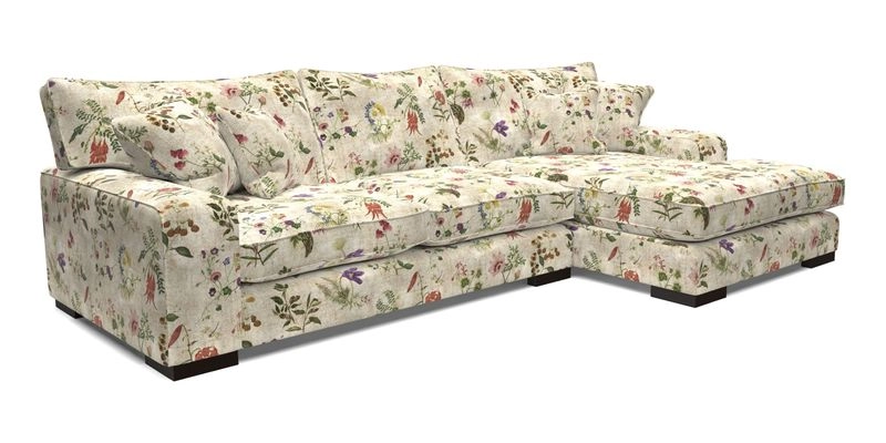 Richmond Chaise LHF  in Two Tone Plain Biscuit