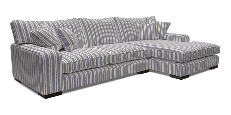 Richmond Chaise LHF  in Two Tone Plain Biscuit