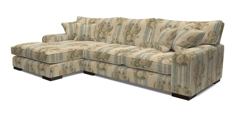 Richmond Chaise LHF  in Two Tone Plain Biscuit