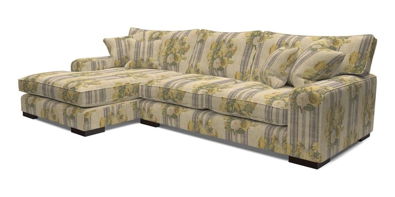 Richmond Chaise LHF  in Two Tone Plain Biscuit
