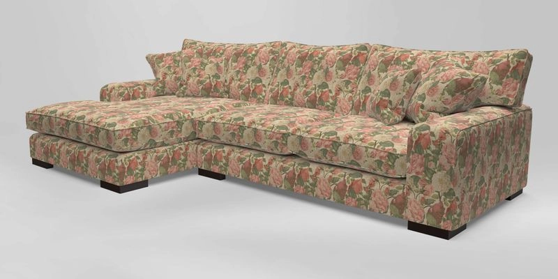Richmond Chaise LHF  in Two Tone Plain Biscuit