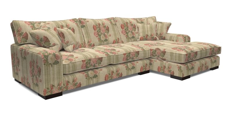Richmond Chaise LHF  in Two Tone Plain Biscuit