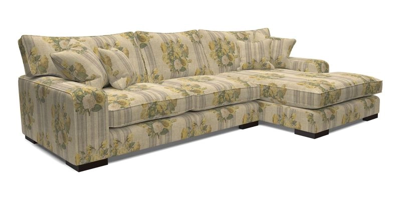Richmond Chaise LHF  in Two Tone Plain Biscuit