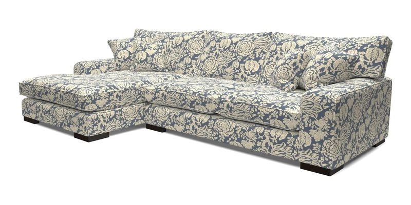Richmond Chaise LHF  in Two Tone Plain Biscuit