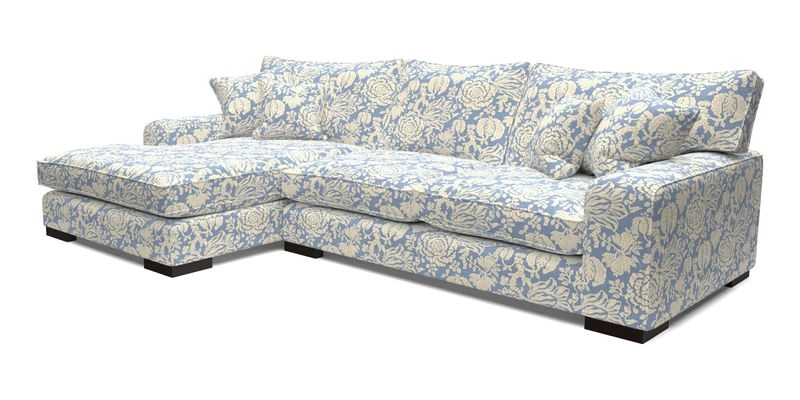 Richmond Chaise LHF  in Two Tone Plain Biscuit