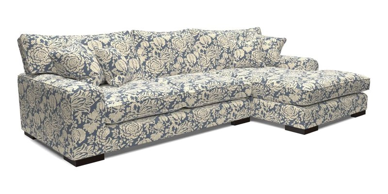 Richmond Chaise LHF  in Two Tone Plain Biscuit