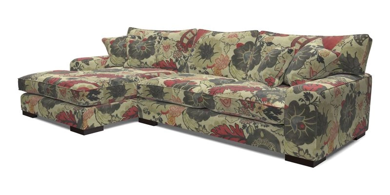 Richmond Chaise LHF  in Two Tone Plain Biscuit