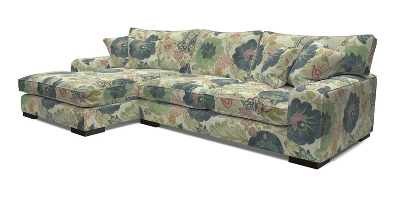 Richmond Chaise LHF  in Two Tone Plain Biscuit