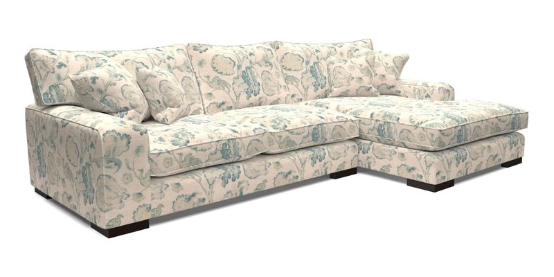 Richmond Chaise LHF  in Two Tone Plain Biscuit