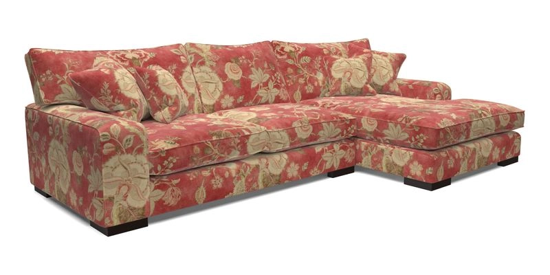 Richmond Chaise LHF  in Two Tone Plain Biscuit