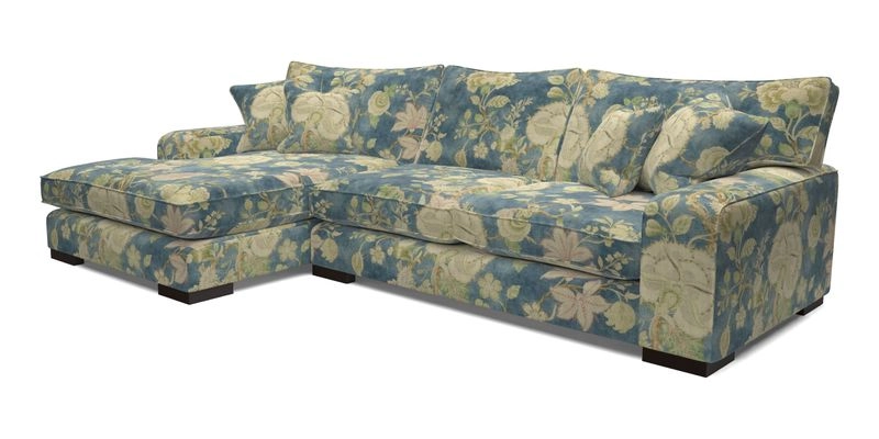 Richmond Chaise LHF  in Two Tone Plain Biscuit