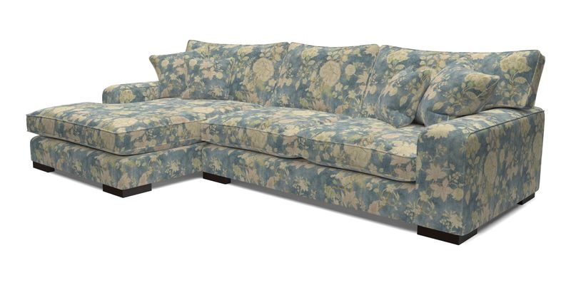 Richmond Chaise LHF  in Two Tone Plain Biscuit
