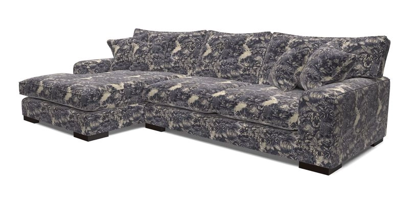 Richmond Chaise LHF  in Two Tone Plain Biscuit