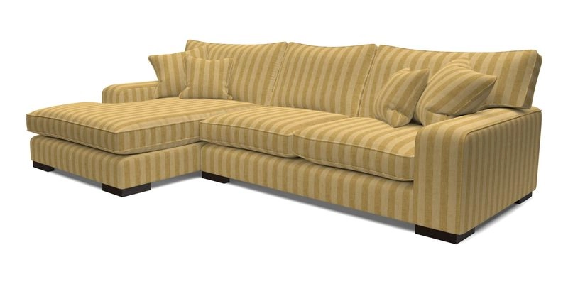 Richmond Chaise LHF  in Two Tone Plain Biscuit