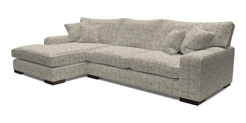 Richmond Chaise LHF  in Two Tone Plain Biscuit