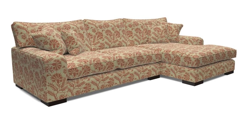 Richmond Chaise LHF  in Two Tone Plain Biscuit
