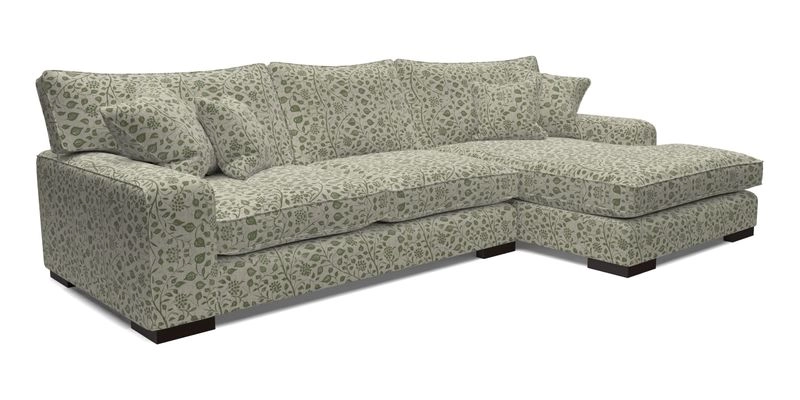 Richmond Chaise LHF  in Two Tone Plain Biscuit