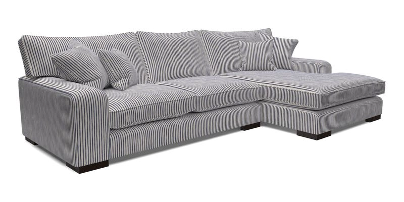 Richmond Chaise LHF  in Two Tone Plain Biscuit