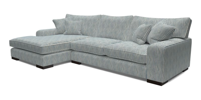 Richmond Chaise LHF  in Two Tone Plain Biscuit