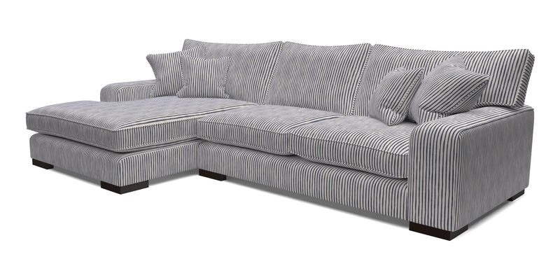 Richmond Chaise LHF  in Two Tone Plain Biscuit