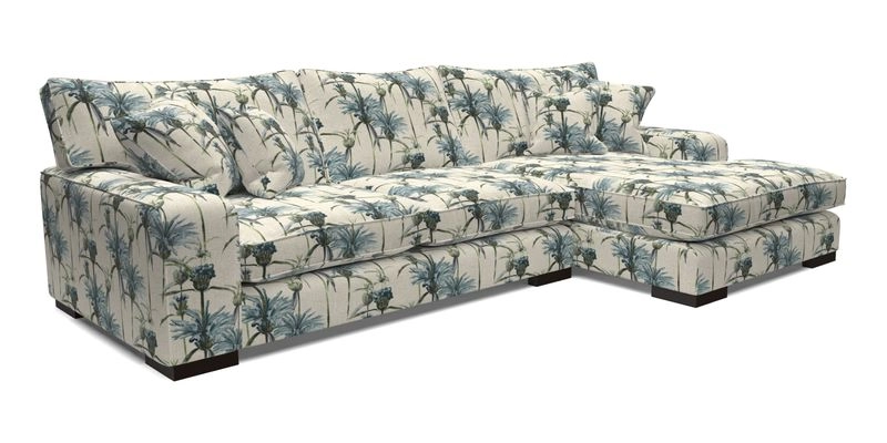 Richmond Chaise LHF  in Two Tone Plain Biscuit