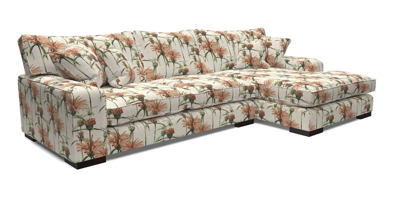 Richmond Chaise LHF  in Two Tone Plain Biscuit