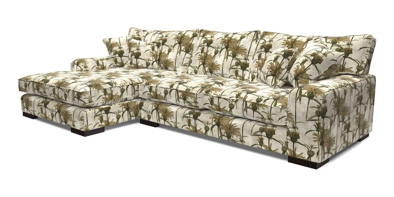 Richmond Chaise LHF  in Two Tone Plain Biscuit