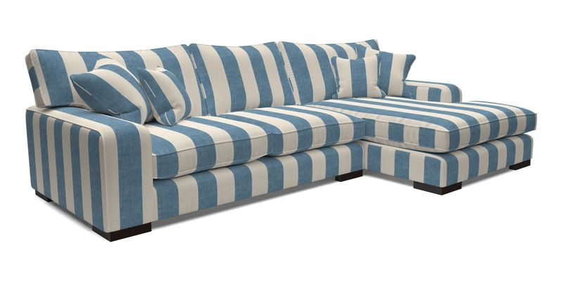 Richmond Chaise LHF  in Two Tone Plain Biscuit