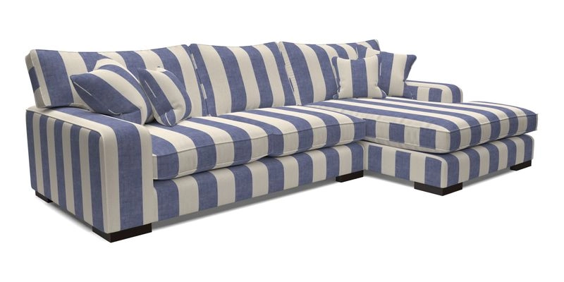 Richmond Chaise LHF  in Two Tone Plain Biscuit