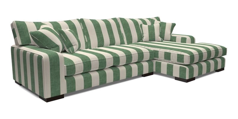 Richmond Chaise LHF  in Two Tone Plain Biscuit