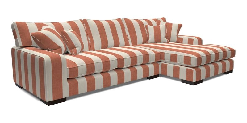 Richmond Chaise LHF  in Two Tone Plain Biscuit