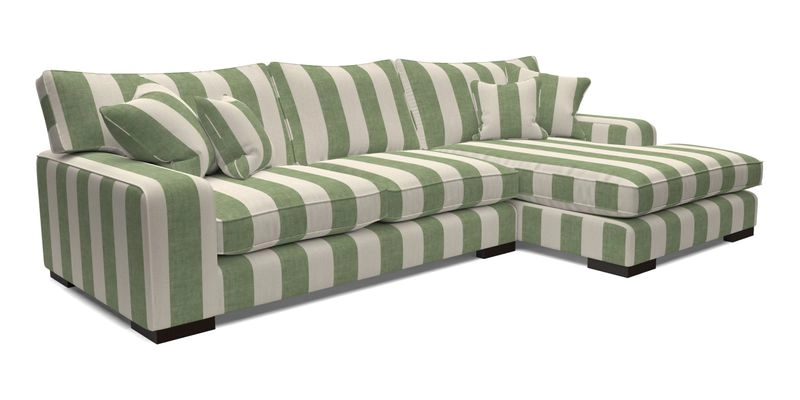 Richmond Chaise LHF  in Two Tone Plain Biscuit