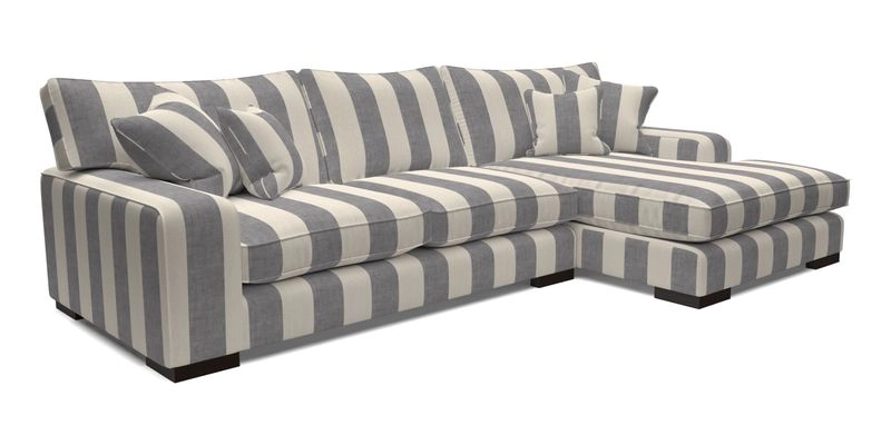 Richmond Chaise LHF  in Two Tone Plain Biscuit