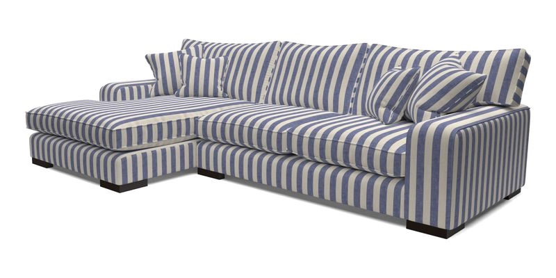 Richmond Chaise LHF  in Two Tone Plain Biscuit