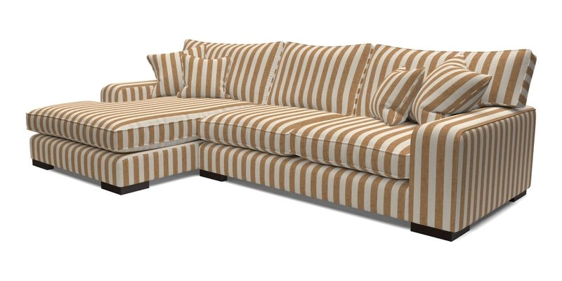 Richmond Chaise LHF  in Two Tone Plain Biscuit