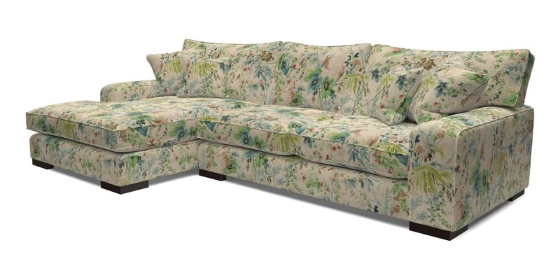 Richmond Chaise LHF  in Two Tone Plain Biscuit